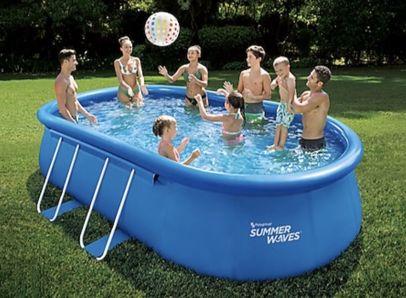 Summer Waves Quick Pool Set (549 x 305 x 107cm) für 499,99€ (statt 600€)