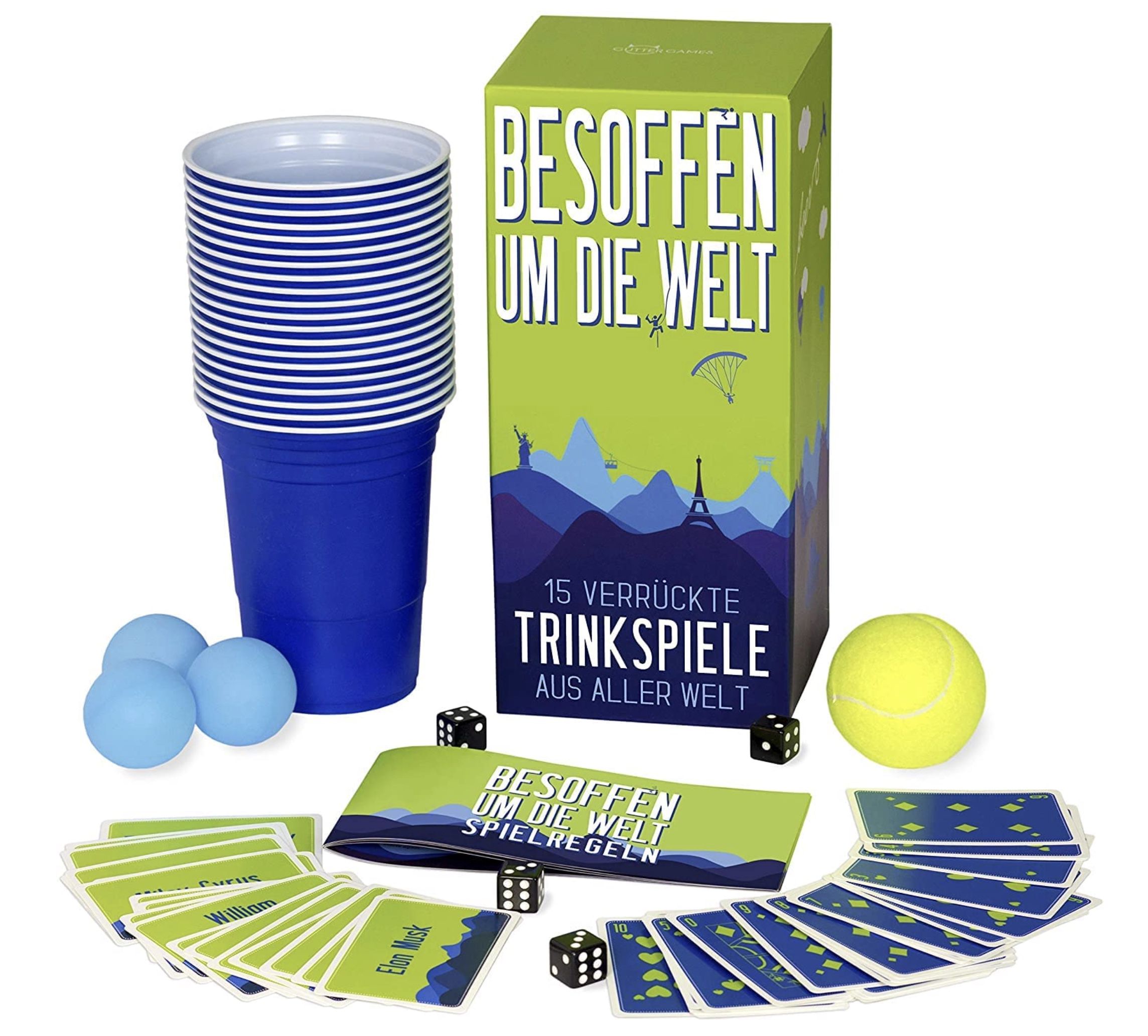 Besoffen um die Welt   15 verrückte Trinkspiele aus Aller Welt für 13,56€ (statt 19€)   Prime