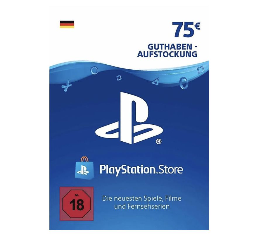 75€ PlayStation Network Guthaben für 58,49€