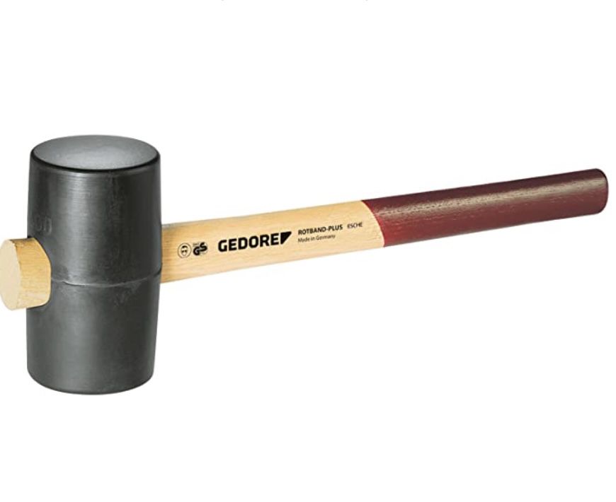 GEDORE Gummihammer mit Holzgriff für 4,62€ (statt 11€) &#8211; Prime