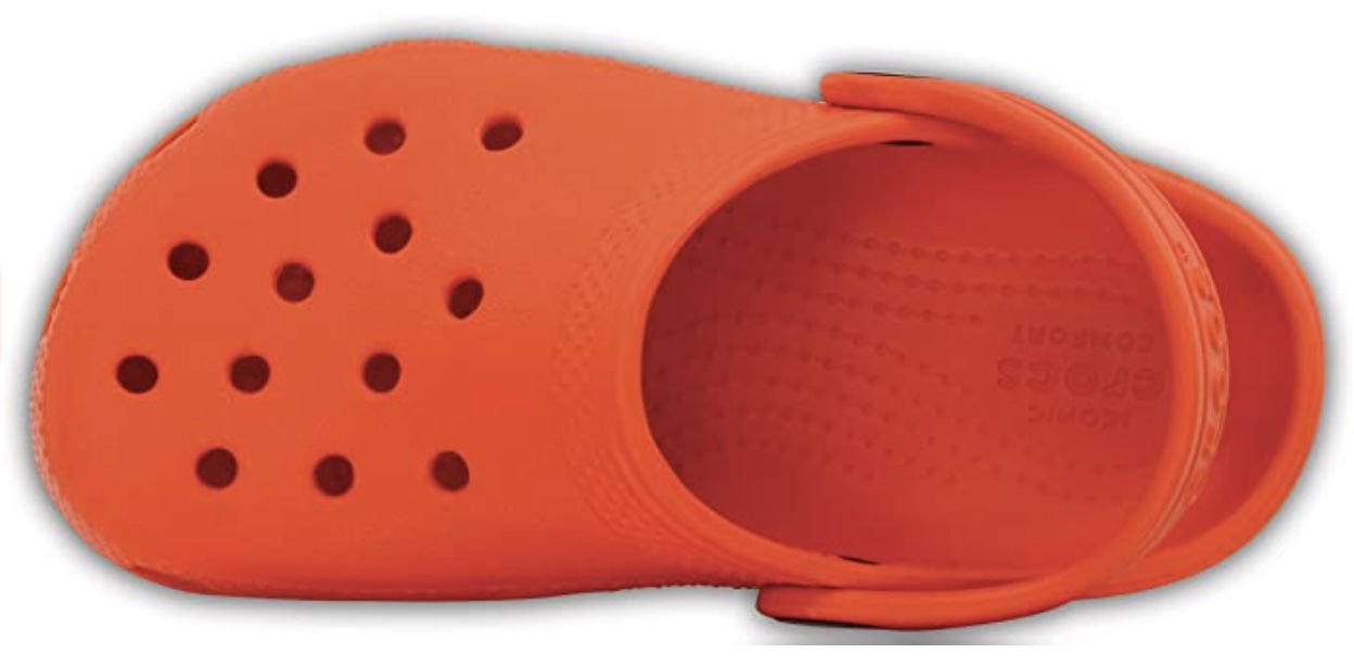 Crocs Unisex Kinder Classic K Clogs in Tangerine für 10,99€ (statt 17€)   Prime