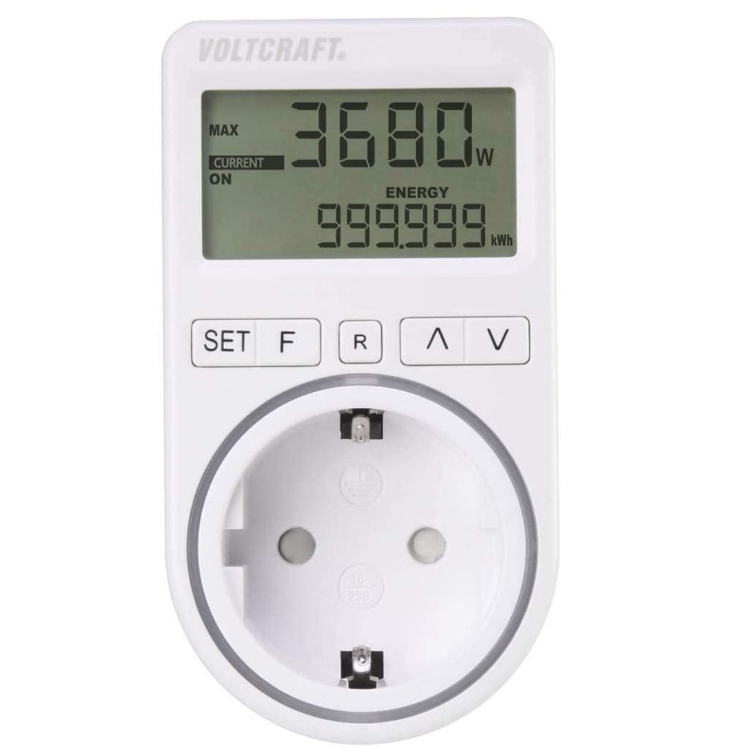 Voltcraft SEM4500 Energiekosten Messgerät mit Alarm für 28,48€ (statt 46€)   Prime