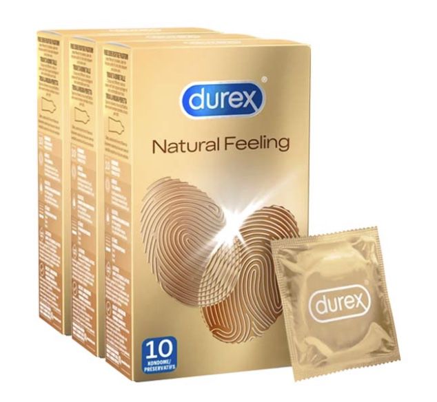 60x Durex Natural Feeling Kondome latexfrei für 28,40€ (statt 59€)