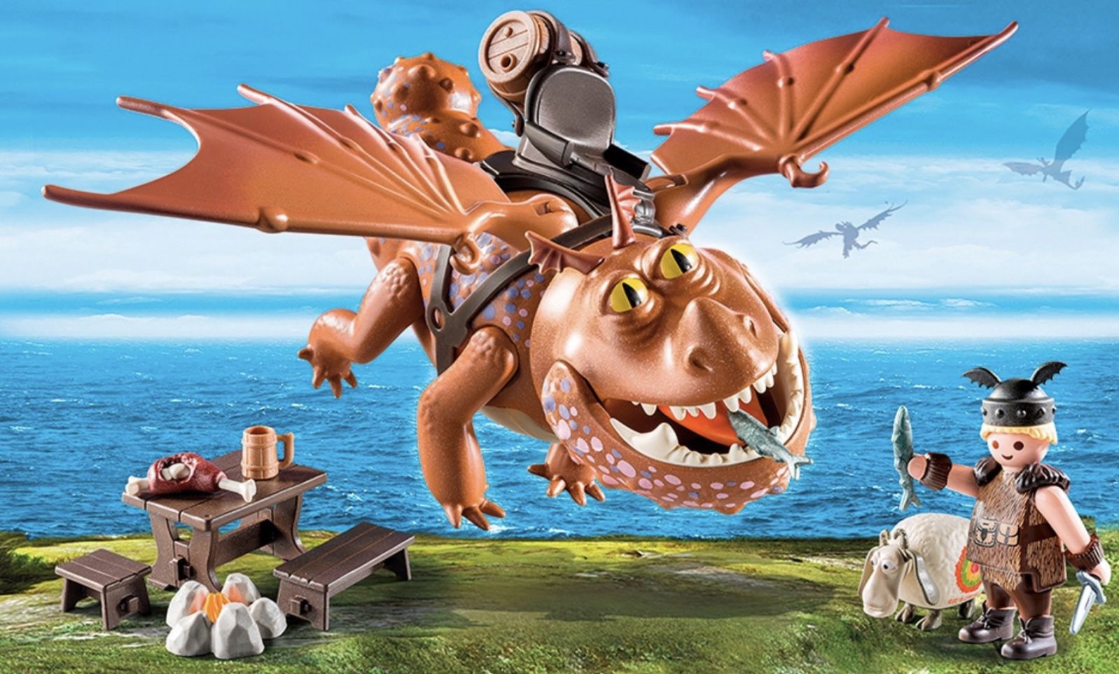 Playmobil 9460 Dragons   Fischbein und Fleischklops für 34,99€ (statt 62€)