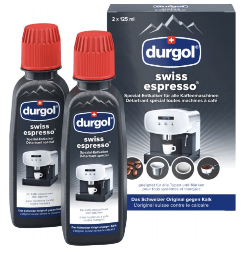 9x Durgol Swiss Espresso DED 20 Spezial Entkalker für 14,99€ (statt 20€)