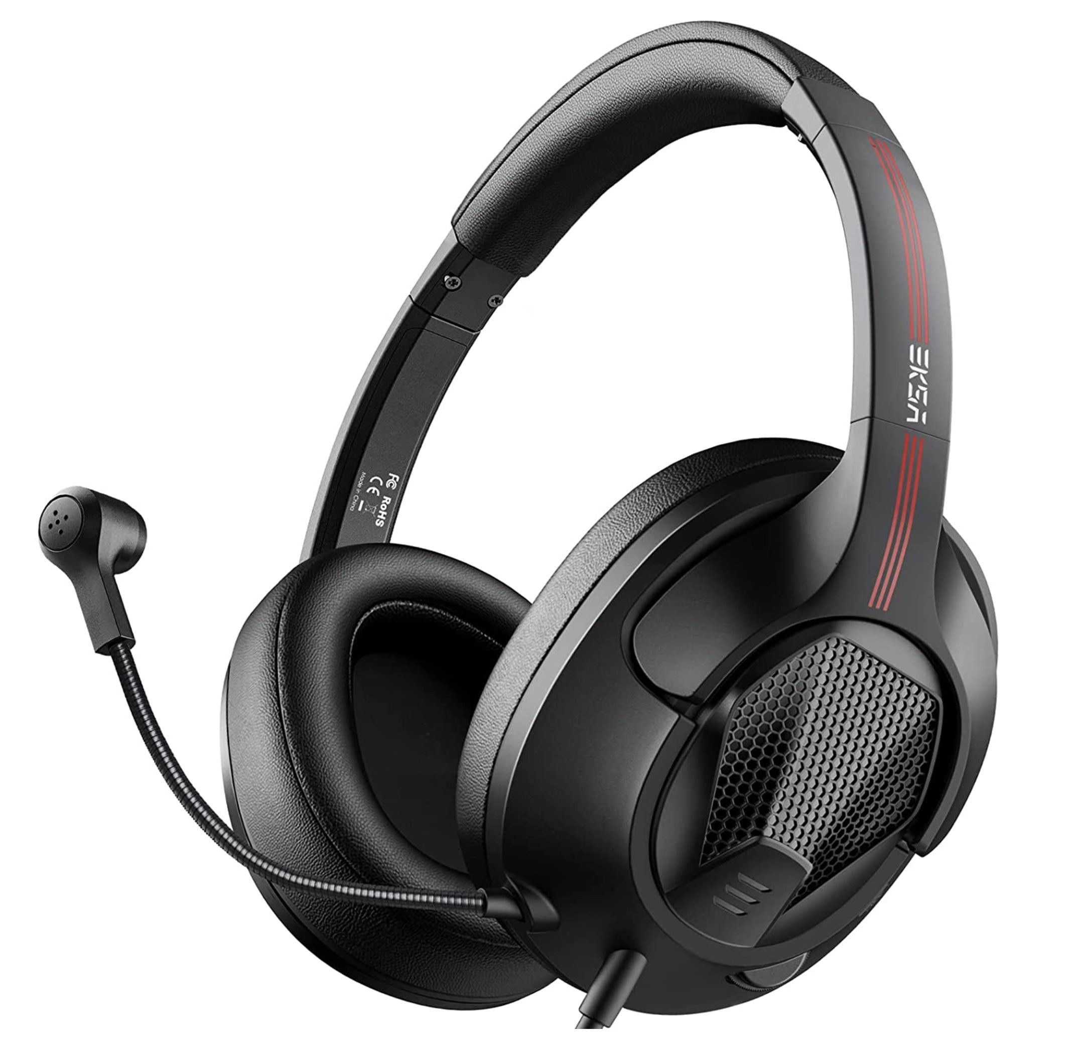 EKSA Gaming Headset mit 3,5mm Klinke für 12,96€ (statt 29€)   Prime