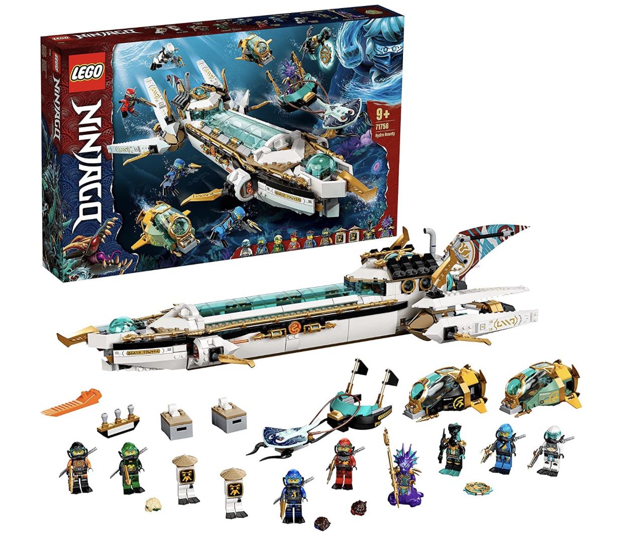 LEGO Ninjago   Wassersegler (71756) für 74€ (statt 96€)