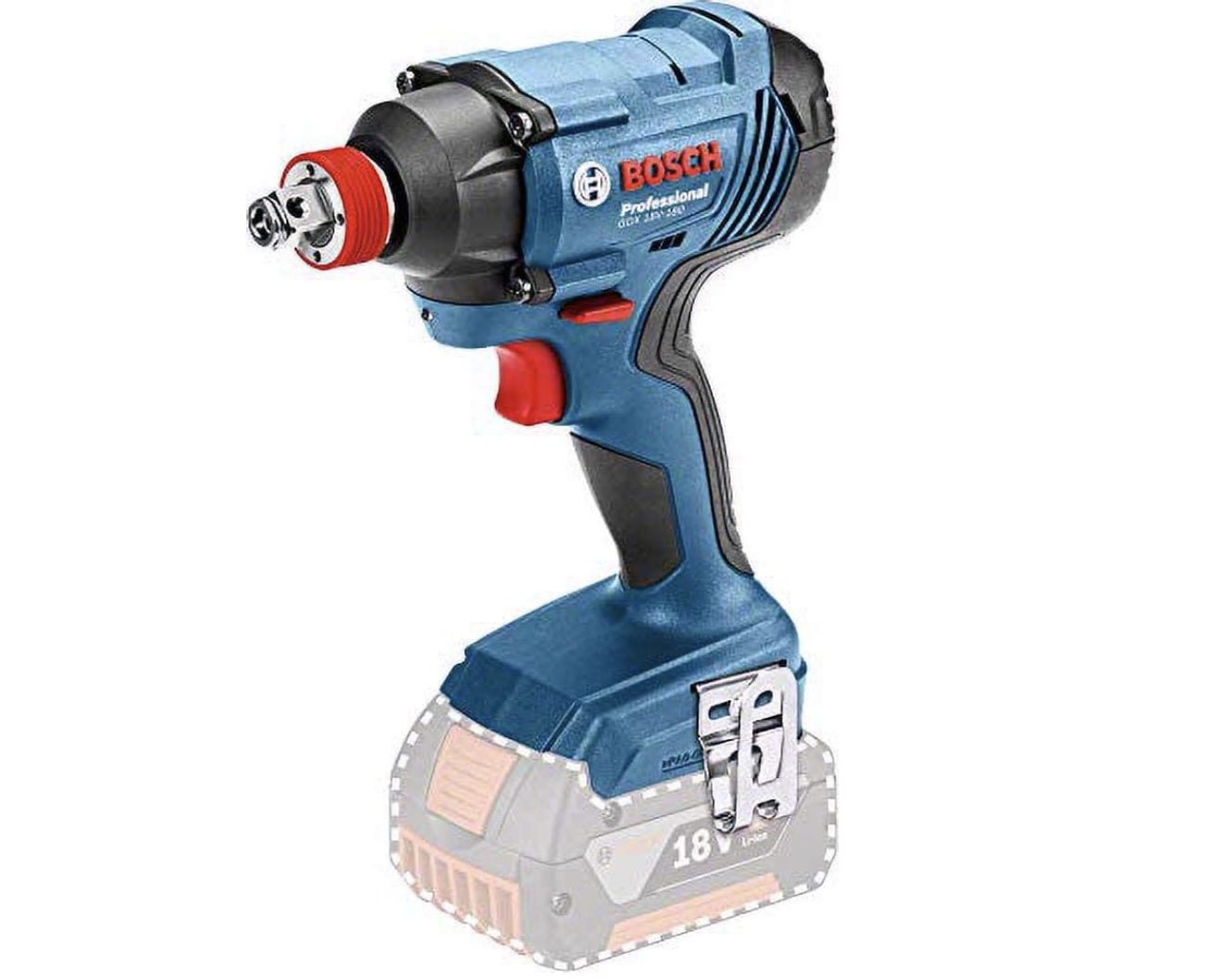 Bosch Professional GDX 18V 180   System Akku Drehschlagschrauber mit 18V für 76,89€ (statt 98€)