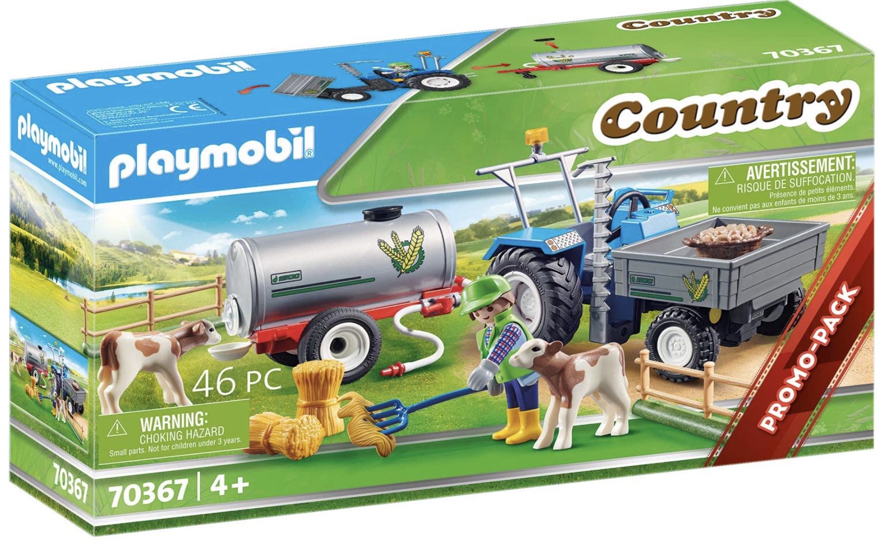 PLAYMOBIL Country 70367   Ladetraktor mit Wassertank für 19,99€ (statt 35€)   Prime