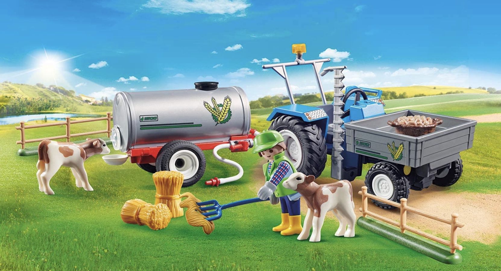 PLAYMOBIL Country 70367   Ladetraktor mit Wassertank für 19,99€ (statt 35€)   Prime