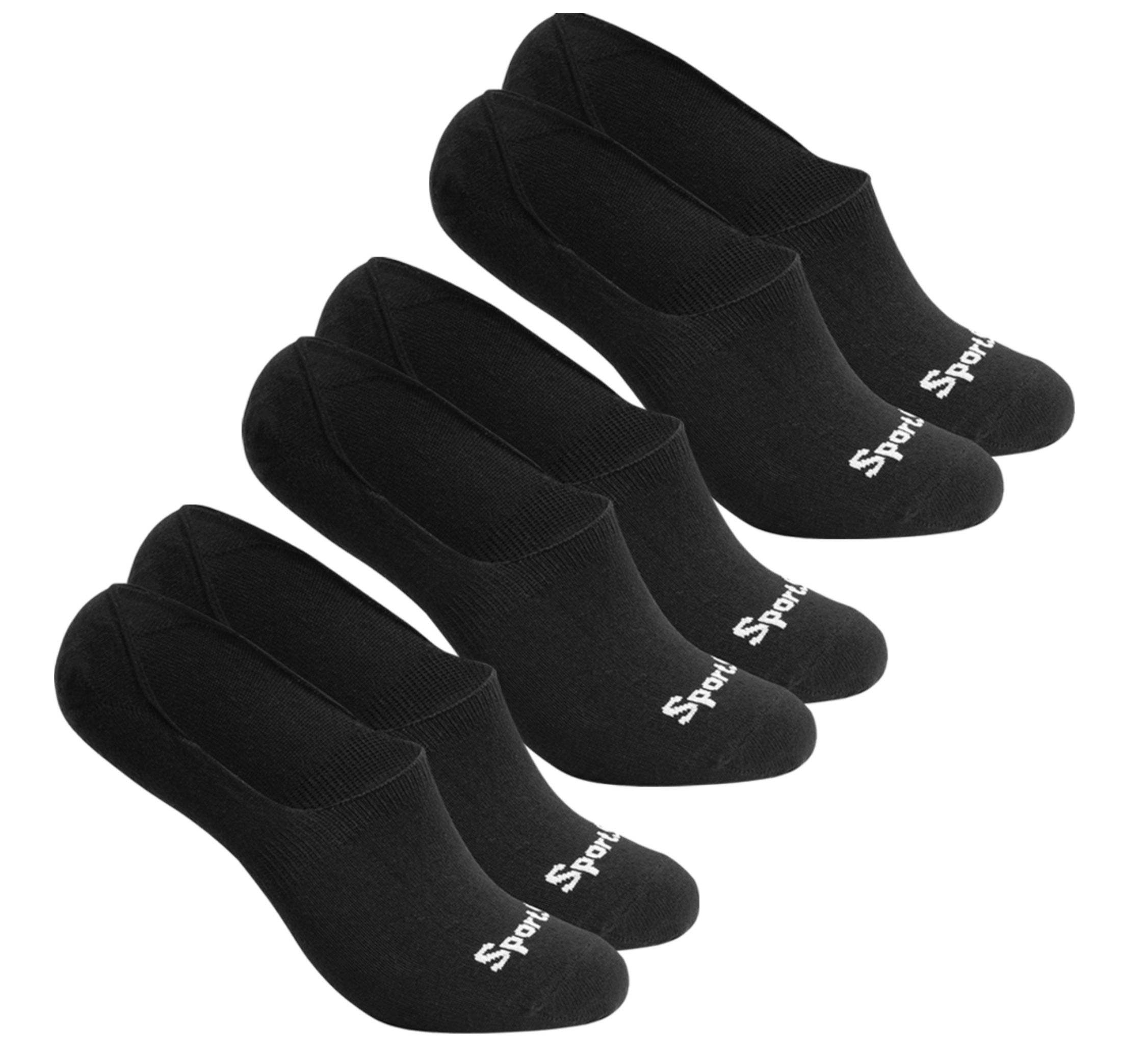 3 Paar SportSpar Sparlinge Füßlinge Sneaker Socken für 1,09€ + VSK