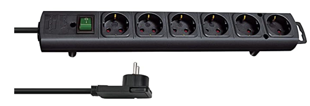 Brennenstuhl Comfort Line Plus Steckdosenleiste 6 Fach für 7,17€ (statt 10€)