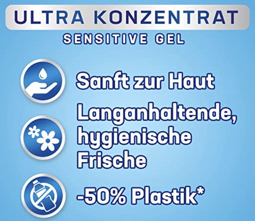 🔥 Persil Ultra Konzentrat Sensitive Gel Waschmittel (130 WL) für 17,19€ (statt 34€)