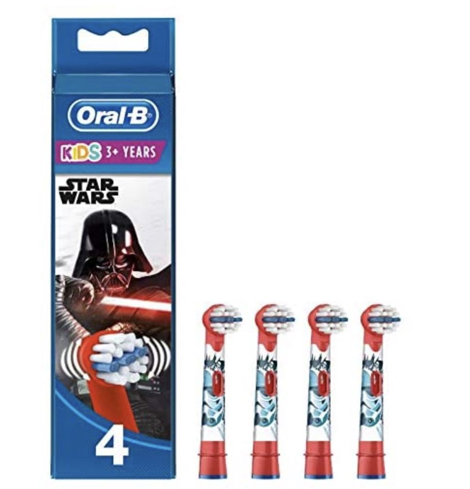 4er Pack Oral B Kids Star Wars Aufsteckbürsten ab 6,64€ (statt 11€)   Prime Sparabo