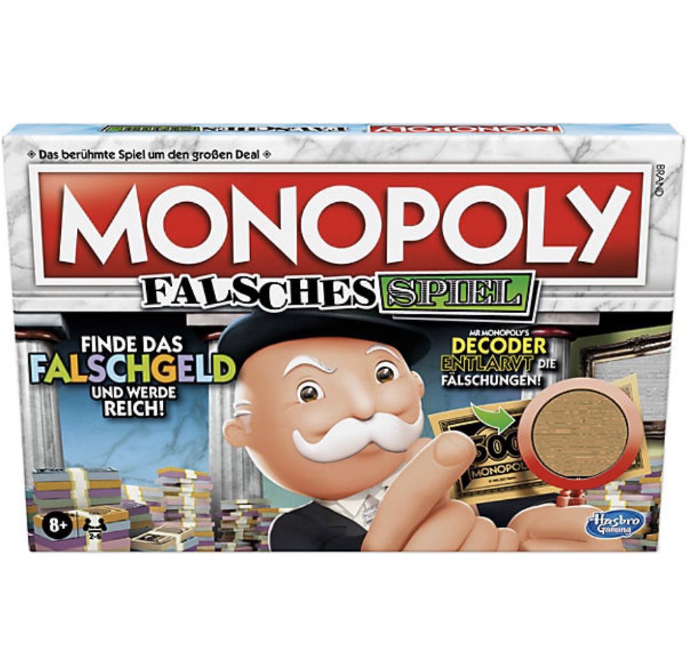Monopoly Falsches Spiel für 13,90€ (statt 20€) &#8211; Prime