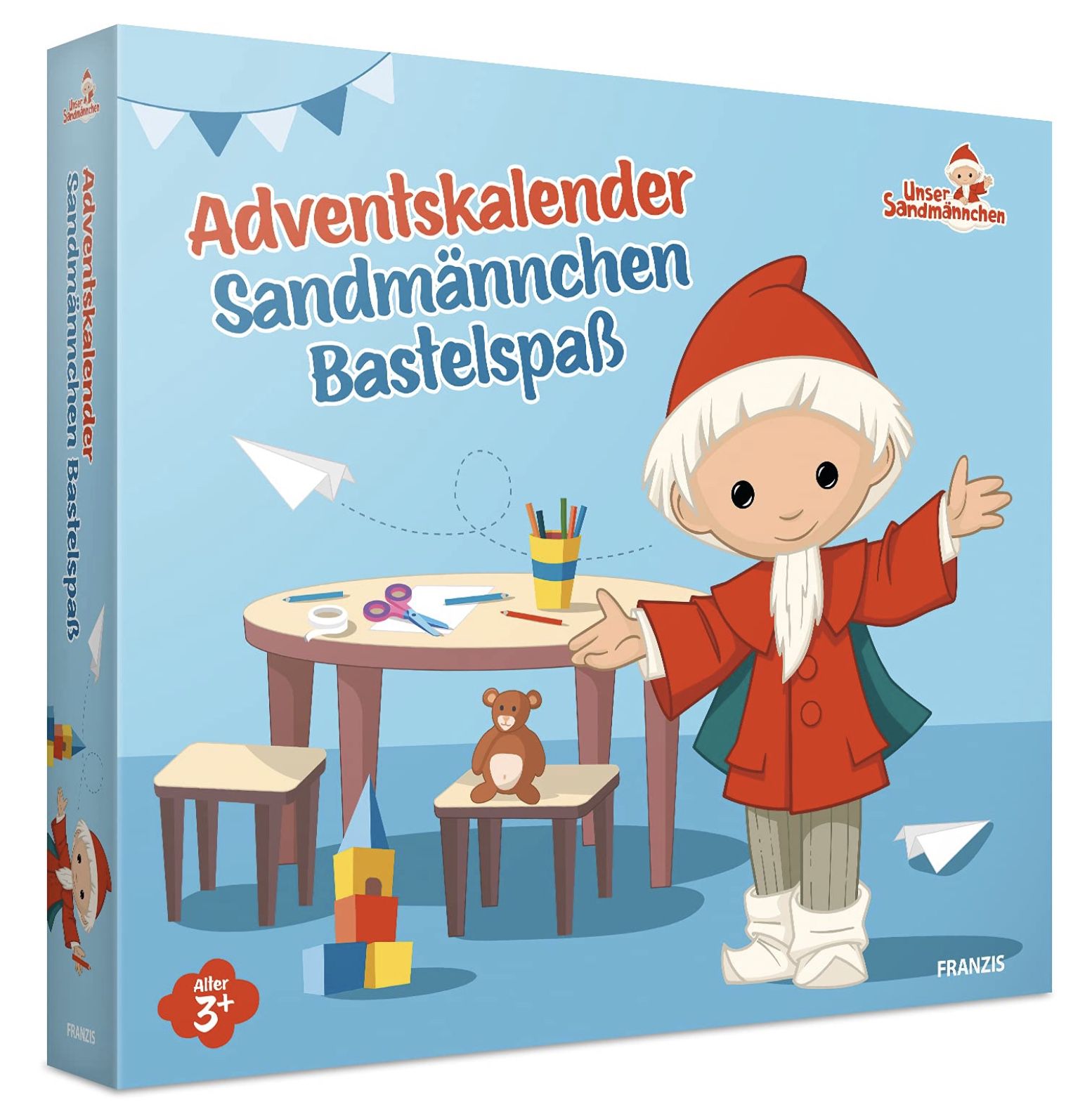 Franzis Sandmännchen Adventskalender mit Bastel-Sets für 4,81€ (statt 21€) &#8211; Prime