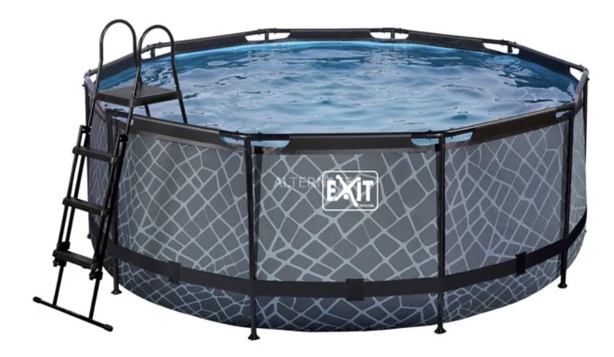 Exit Toys Stahlrahmen Pool 360 x 122 cm mit Sandfilteranlage für 374€ (statt 530€)