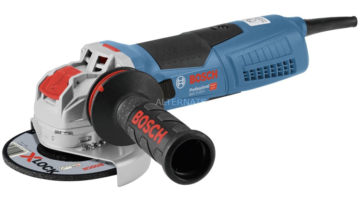 Bosch Professional GWX 17 125 S   Winkelschleifer inkl. Anti Vibrationshandgriff für 119€ (statt 144€)