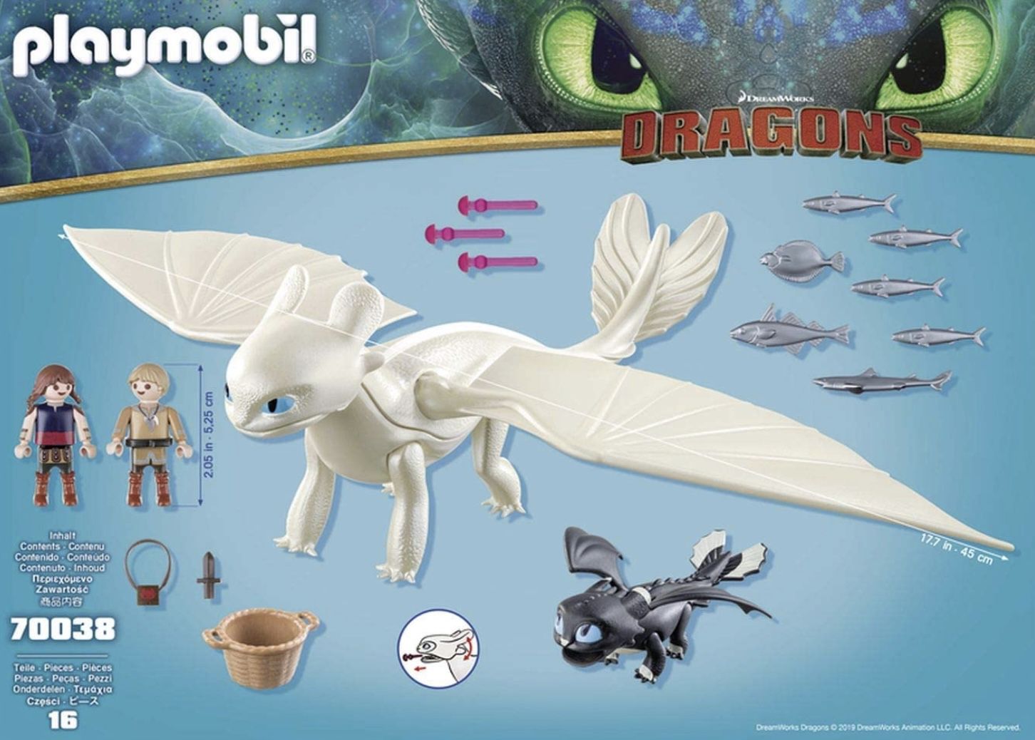 Playmobil 70038 DreamWorks Dragons, Tagschatten und Babydrachen mit Kindern für 12,99€ (statt 20€)