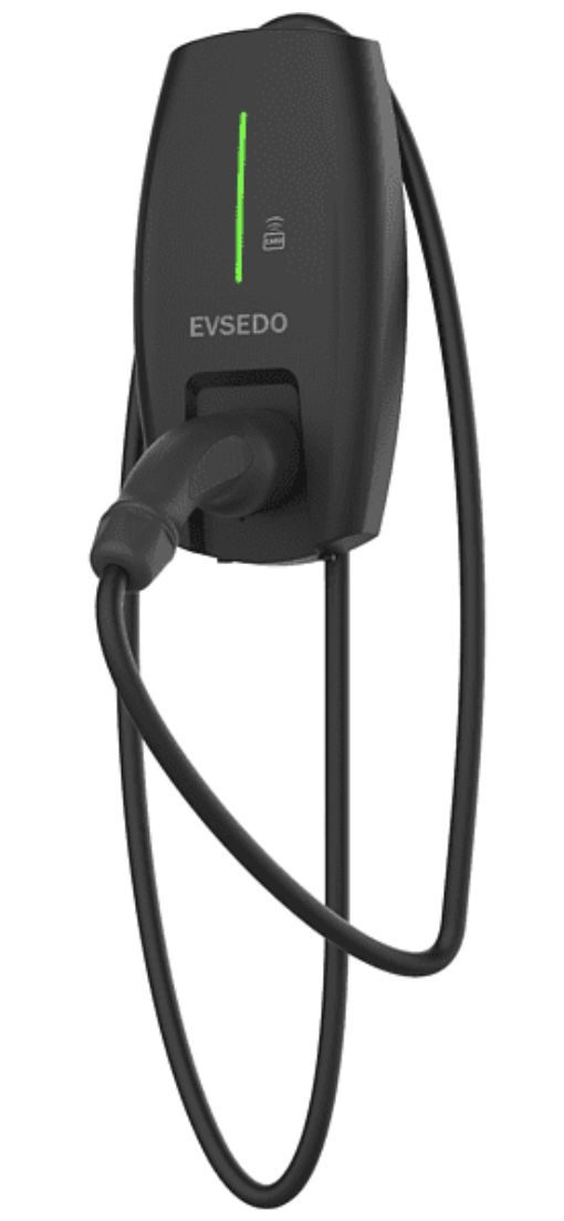 EVSEDO AC011K AE 25 Wallbox mit 4m Kabel + 11 kw (16 Amp, 3phasig) für 333€ (statt 380€)