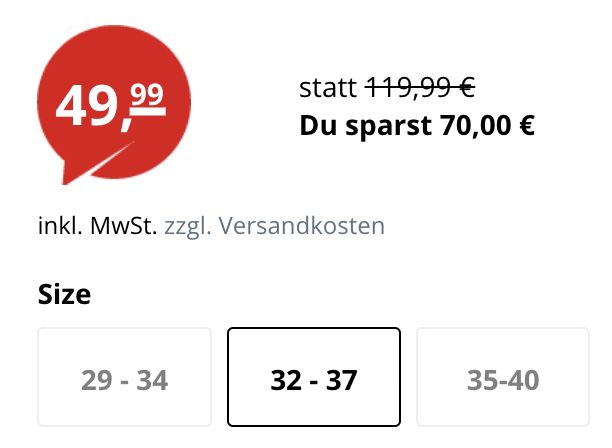 K2 Velocity Junior Inliner in Größe 32 37 ab 51€ (statt 80€)