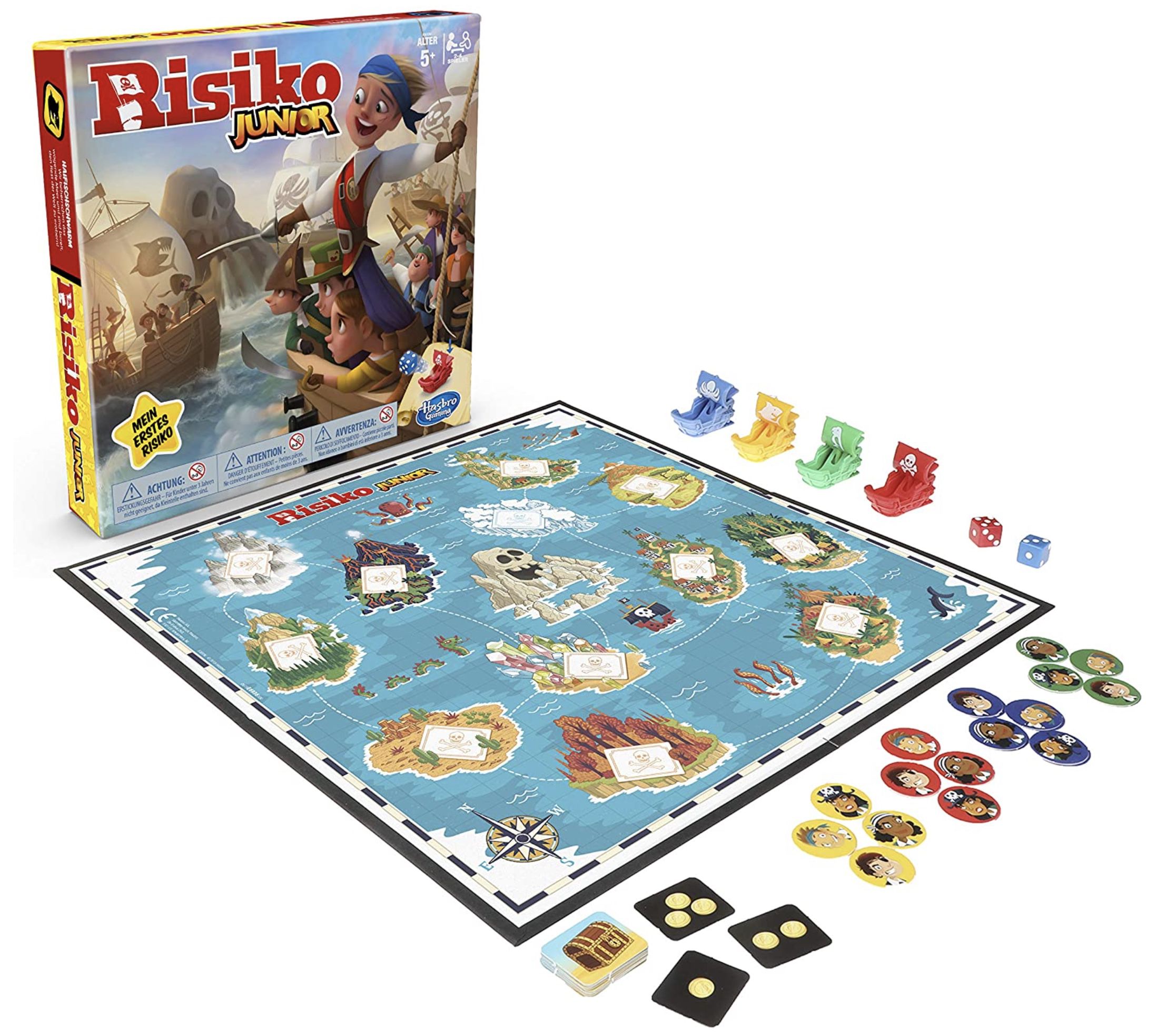 Hasbro Risiko Junior + Cluedo Junior für 26,99€ (statt 32€)