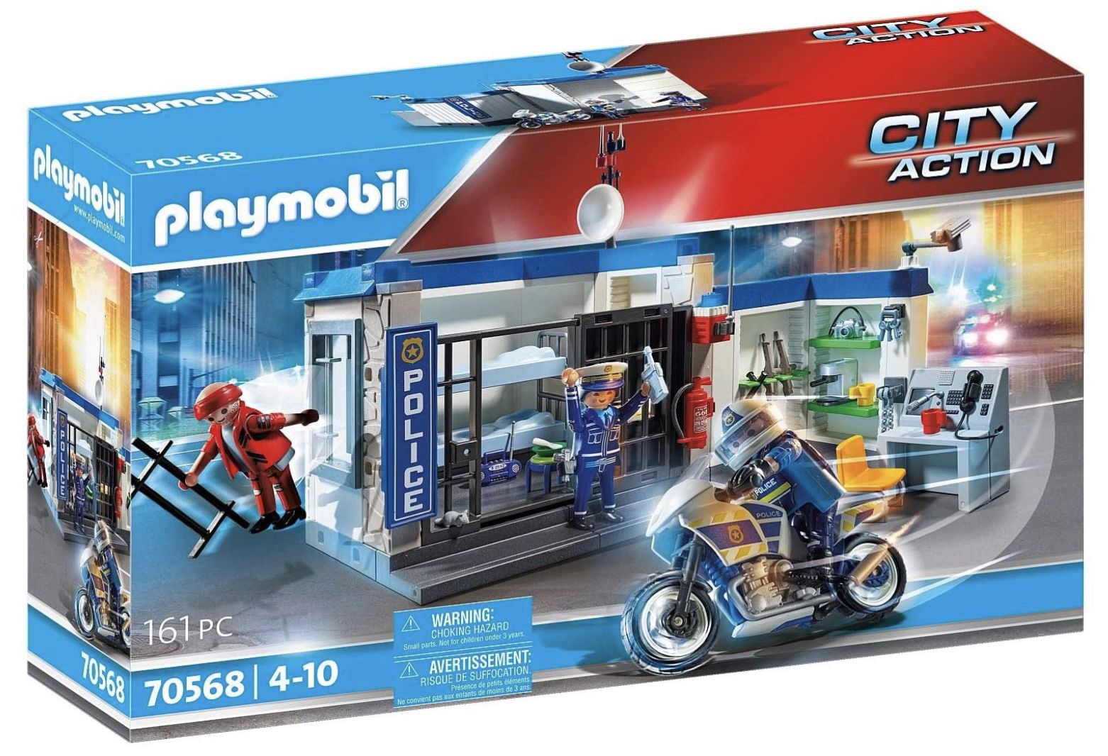 PLAYMOBIL City Action 70568 Polizei   Flucht aus dem Gefängnis für 19,99€ (statt 29€)