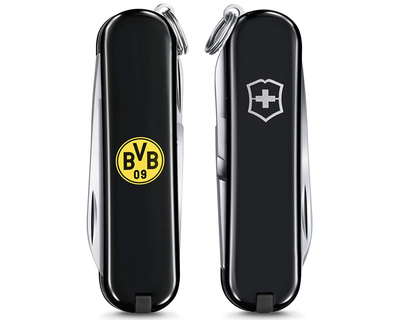 VICTORINOX BVB Kollektion   Ta­schen­mes­ser Classic für 28€ (statt 31€)   Prime