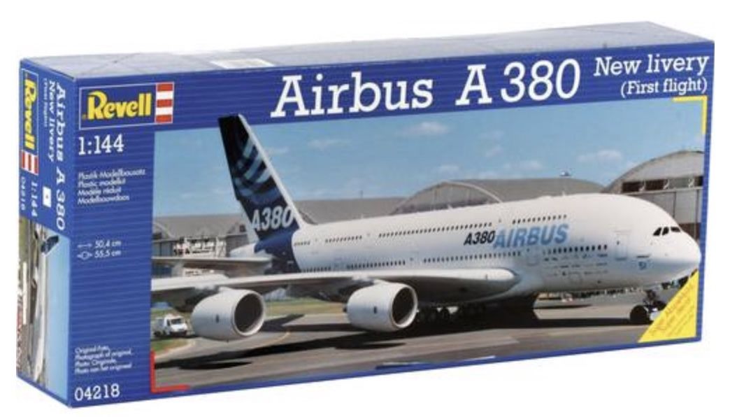 Revell Airbus A380 First Flight mit 1:144 Maßstab für 18,38€ (statt 27€)