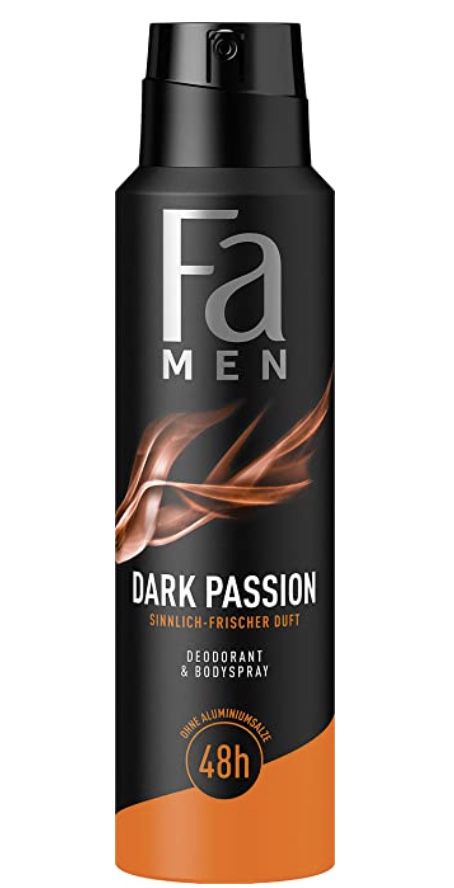 150ml Fa Men Deodorant Dark Passion mit 48h Schutz für 0,79€ (statt 1€)   Prime Sparabo