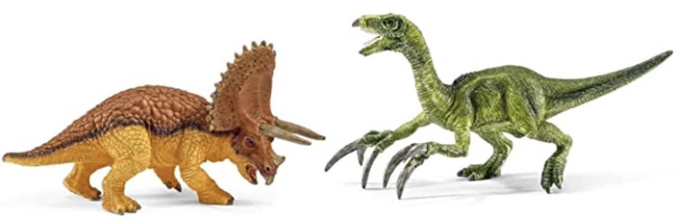 Schleich Triceratops und Therizinosaurus für 8,49€ (statt 15€)   Prime