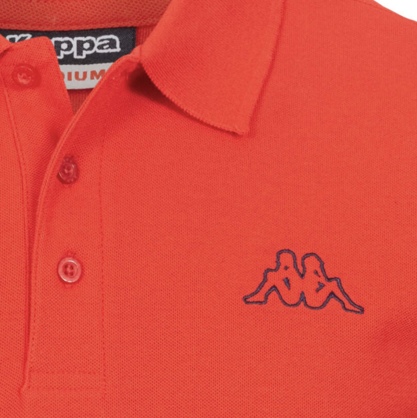 Kappa Veeny Herren Poloshirt in Rot für 11,72€ (statt 16€)   nur L + XL