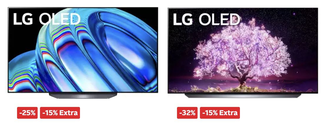 15% Rabatt auf LG Fernseher, Soundbars uvm.   z.B. OLED65B36LA für 1.399€ (statt 1.649€)