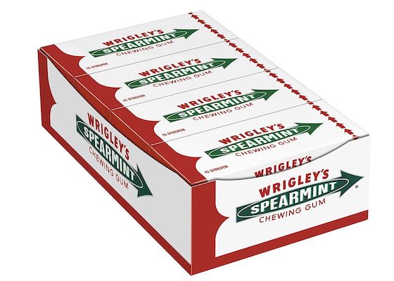 8er Wrigleys Spearmint Kaugummi mit Minze ab 5,12€ (statt 7,60€)   Prime Sparabo