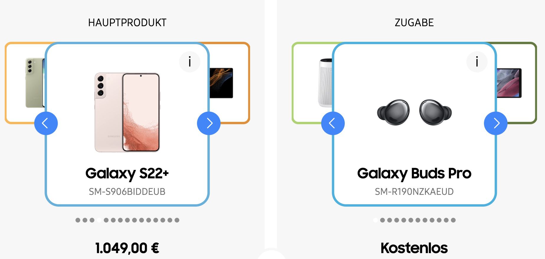 Samsung: 2 Produkte zum Preis von 1   z.B. 85“ QLED + 43“ Crystal UHD für 2.499€ (statt 2.792€) + viele weitere gute Deals