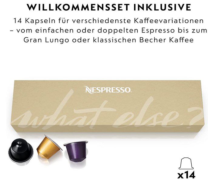 Krups Nespresso Essenza Mini ‎Kaffeekapselmaschine für 62,85€ (statt 83€)