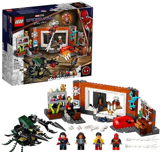 LEGO 76185 Marvel Spider Mans Sanctum Werkstatt für 30,38€ (statt 37€)