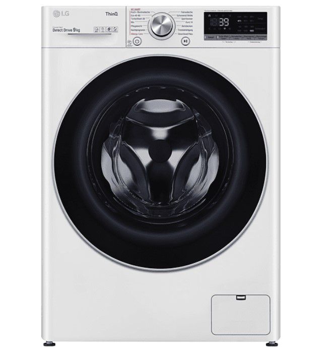 LG F6WV709P1 Waschmaschine mit 9kg für 521,54€ (statt 608€)