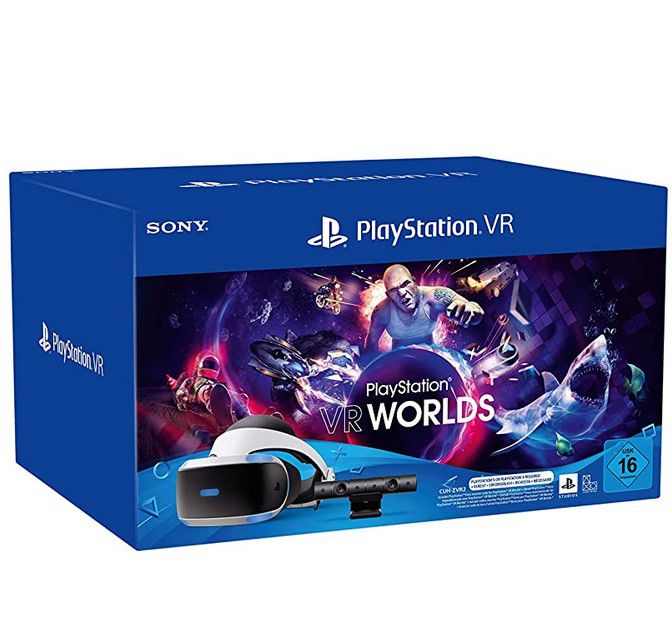 SONY PS VR Starter Pack für PS4 und PS5 inkl. Game für 179,99€ (statt 253€)
