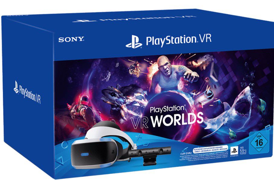 SONY PS VR Starter Pack für PS4 und PS5 inkl. Game für 179,99€ (statt 253€)
