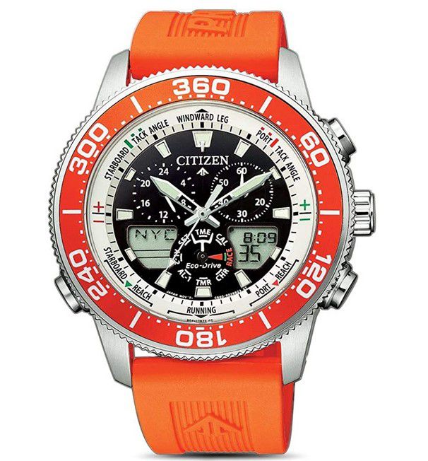 Citizen Promaster Marine Yacht JR4061 44mm Eco Drive Sport Uhr für 219€ (statt 306€)