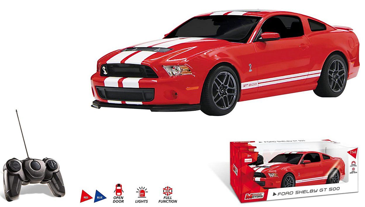 Mondo Shelby Gt 500 Ford RC Modell 1:14 für 10,28€ (statt 35€)   Prime