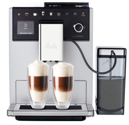 Melitta Latte Select F63/0 201 Kaffeevollautomat mit Milchsystem für 507,95€ (statt 749€)