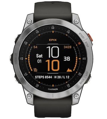 ⌚ Garmin Epix Generation 2 Slate Steel Smartwatch für 424,99€ (statt 499€)