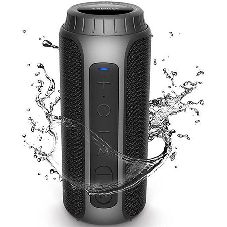 Zamkol Bluetooth Box mit 360° Stereo Sound, 15 Std. Akku, IPX6 Wasserdicht für 29,89€ (statt 60€)