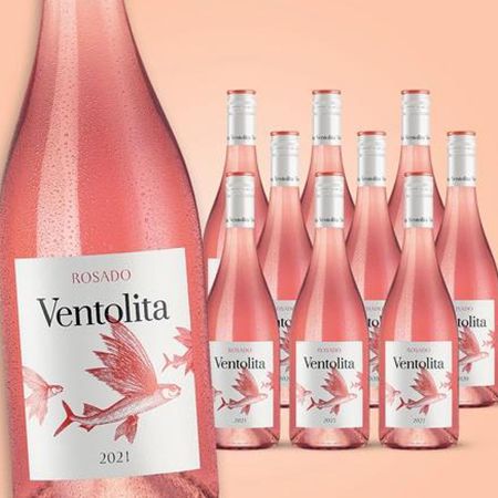10 Flaschen Ventolita Rosado 2021 Roséwein für 48,89€ (statt 80€)