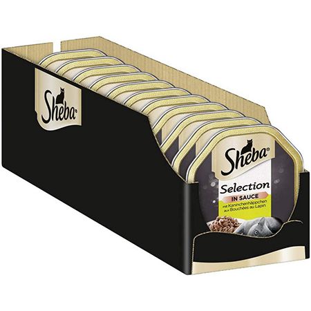 22er Pack Sheba Selection in Sauce mit Kaninchen ab 4,96€ (statt 13€) &#8211; Prime Sparabo