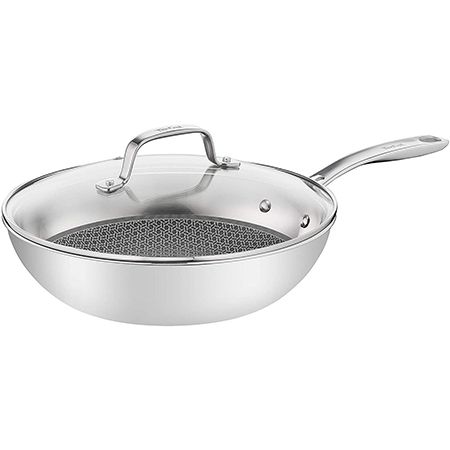 🍳 Tefal E49716 Eternal Mesh Wokpfanne, 28 cm inkl. Glasdeckel für 78,89€ (statt 90€)