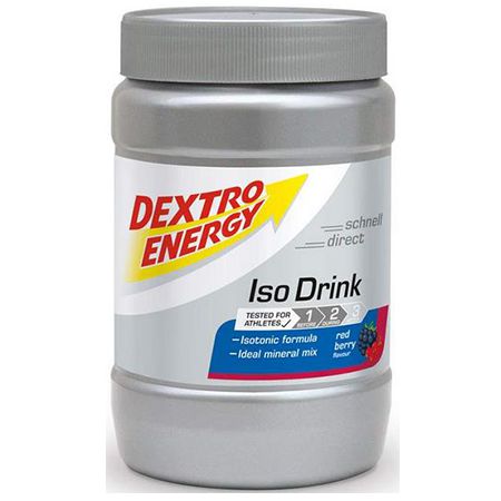 Dextro Energy Iso Drink Pulver, Red Berry, 440g mit Elektrolyte ab 4,79€ (statt 7€) &#8211; Prime Sparabo