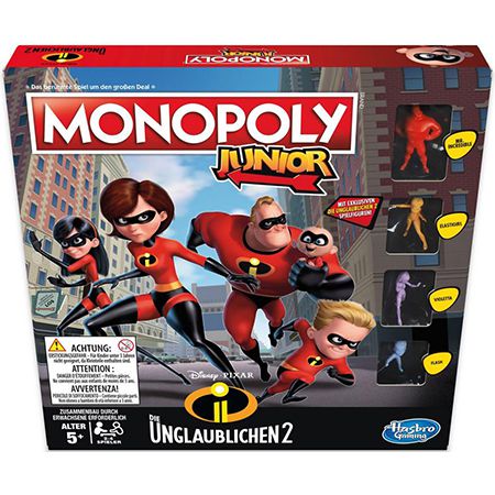 Hasbro Monopoly Junior &#8211; Die Unglaublichen Edition für 10,98€ (statt 16€)